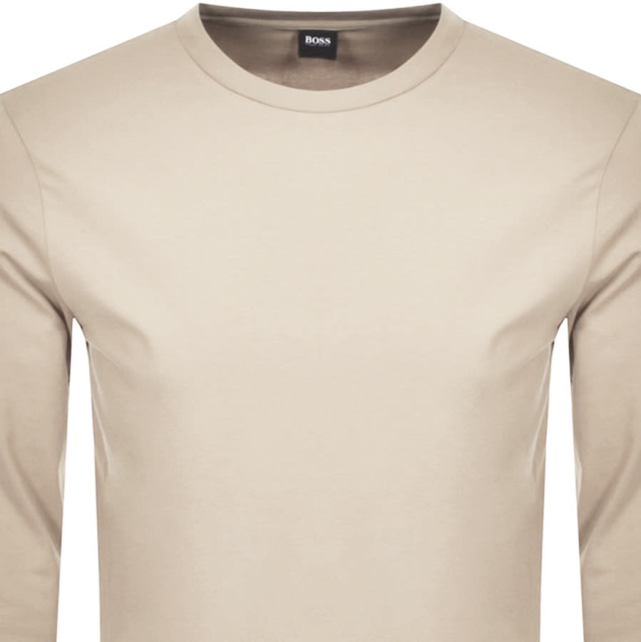 Alternative Image for ProductBOSS Long Sleeved TFlash T Shirt White2